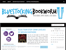 Tablet Screenshot of bluestockingbookworm.com